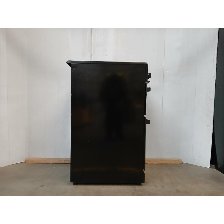 GRADE A3 - electriQ 50cm Double Cavity Electric Cooker - Black