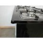 Refurbished electriQ EQRANGE90GASBLACK 90cm Gas Single Oven Range Cooker Black