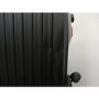 electriQ 2000W Oil Filled Radiator with Thermostat and 24 hr Timer - Black