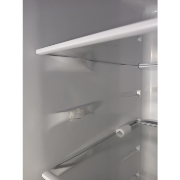 GRADE A3 - electriQ 245 Litre 50/50 Freestanding Fridge Freezer - Stainless Steel