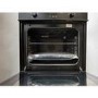Refurbished electriQ 60cm Single Oven Cooker with Induction Hob - Black