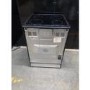 Refurbished electriQ 60cm Single Oven Cooker with Induction Hob - Black