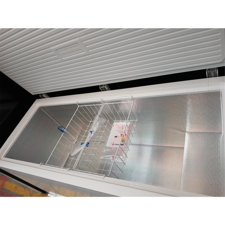 Refurbished electriQ eiQCHEST500 500 Litre Chest Freezer White