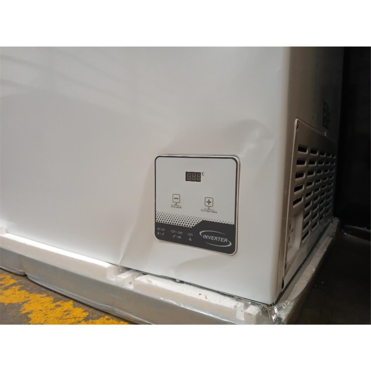 Refurbished electriQ eiQCHEST500 500 Litre Chest Freezer White