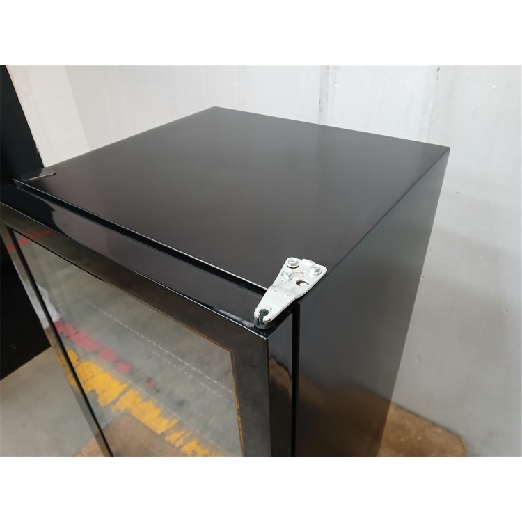 GRADE A3 - electriQ 98 Litre Drinks Fridge - Black
