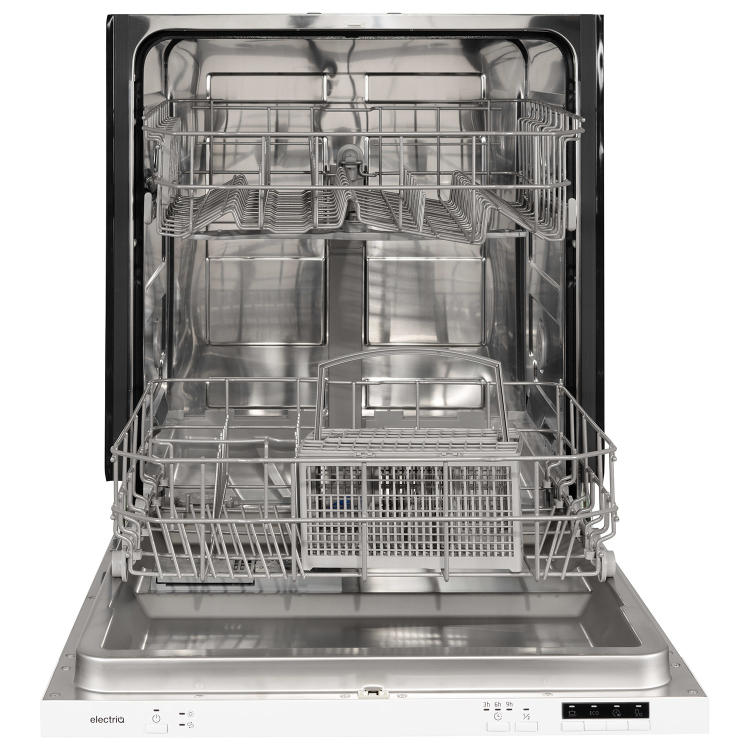 Refurbished electriQ eq60dwint Integrated 12 Place Dishwasher White
