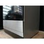 GRADE A3 - electriQ 60cm Dual Fuel Single Oven Cooker - Stainless Steel