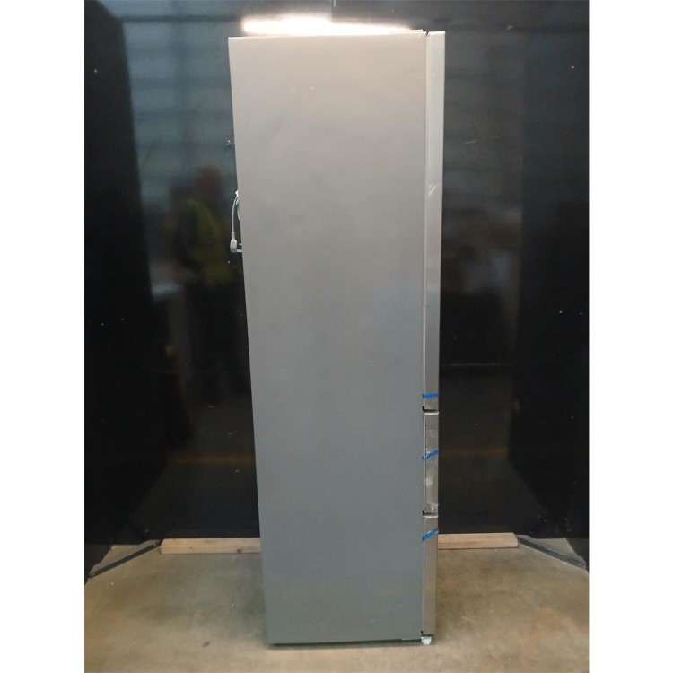 Refurbished electriQ 282 Litre Fridge Freezer - Total No Frost in Stainless Steel