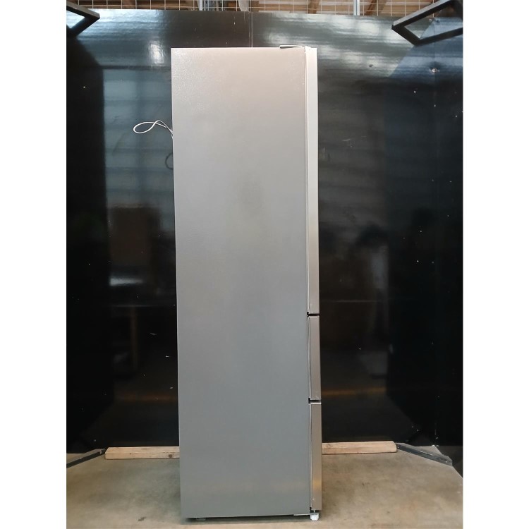 GRADE A3 - electriQ 282 Litre Fridge Freezer - Total No Frost in Stainless Steel