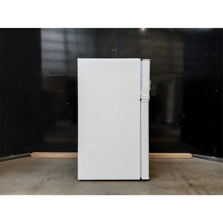 GRADE A3 - electriQ 80 Litre Under Counter Freestanding Fridge Freezer - White