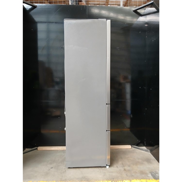 GRADE A3 - electriQ 282 Litre Fridge Freezer - Total No Frost in Stainless Steel