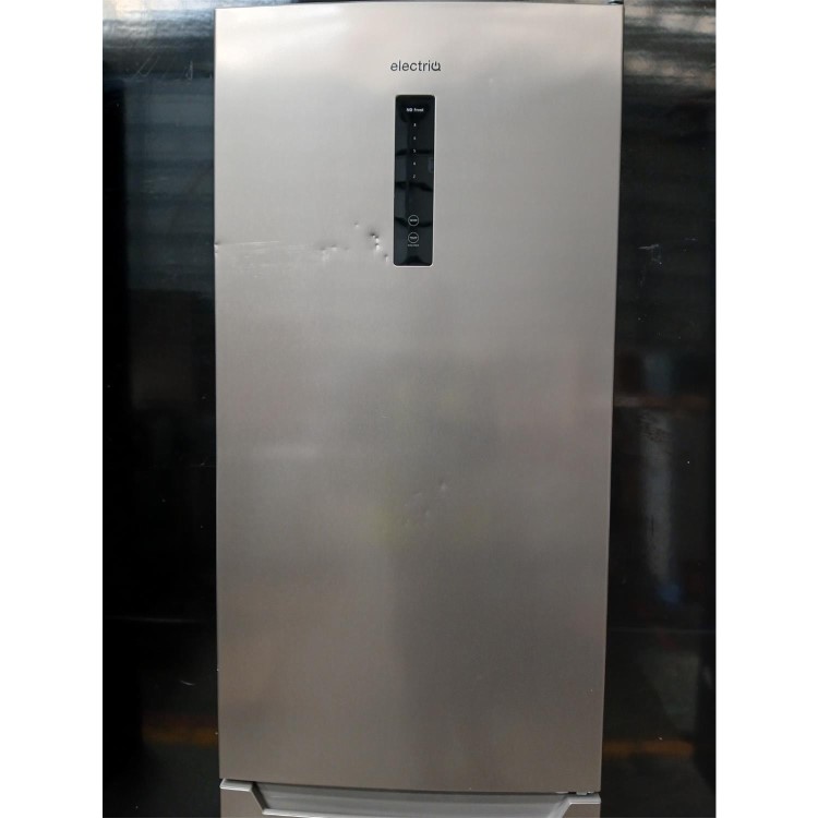 GRADE A3 - electriQ 282 Litre Fridge Freezer - Total No Frost in Stainless Steel