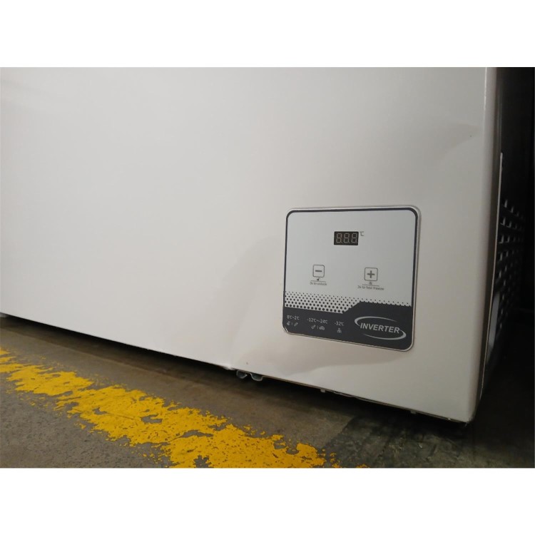 Refurbished electriQ eiQCHEST700VE Freestanding 700 Litre Chest Freezer White