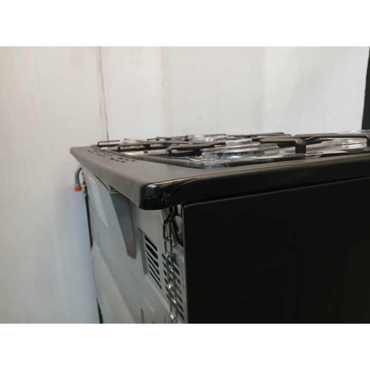 Refurbished electriQ 90cm Single Cavity Dual Fuel Range Cooker - Black