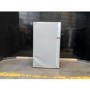 GRADE A3 - electriQ 80 Litre Under Counter Freestanding Fridge Freezer - Silver