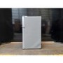 GRADE A3 - electriQ 80 Litre Under Counter Freestanding Fridge Freezer - Silver