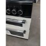 Refurbished electriQ 60cm Double Oven Electric Cooker - Cream