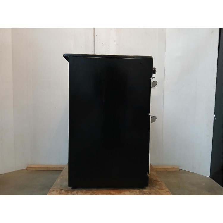 Refurbished electriQ 60cm Double Oven Electric Cooker - Cream