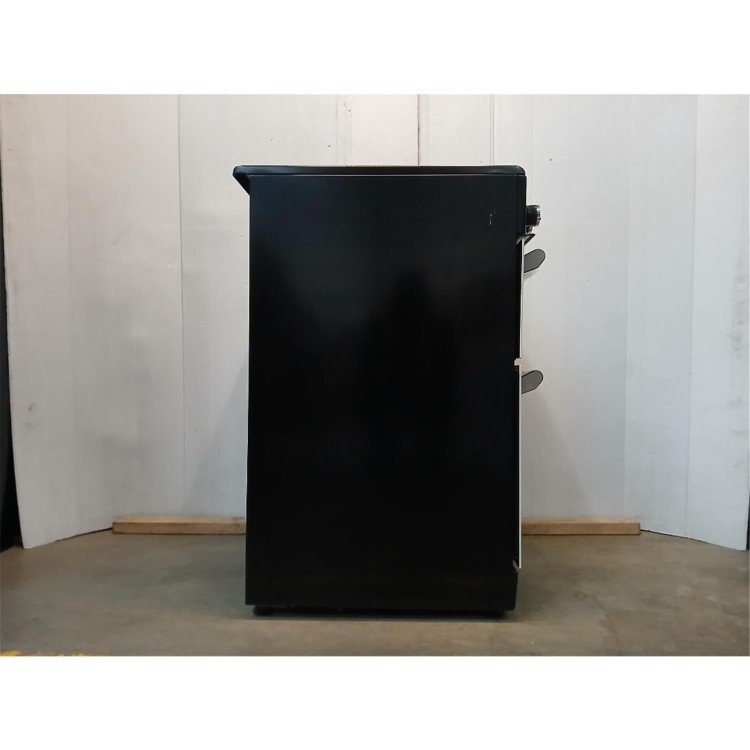 Refurbished electriQ 60cm Double Oven Electric Cooker - Cream