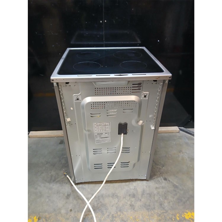 Refurbished electriQ 60cm Electric Cooker - Stainless Steel