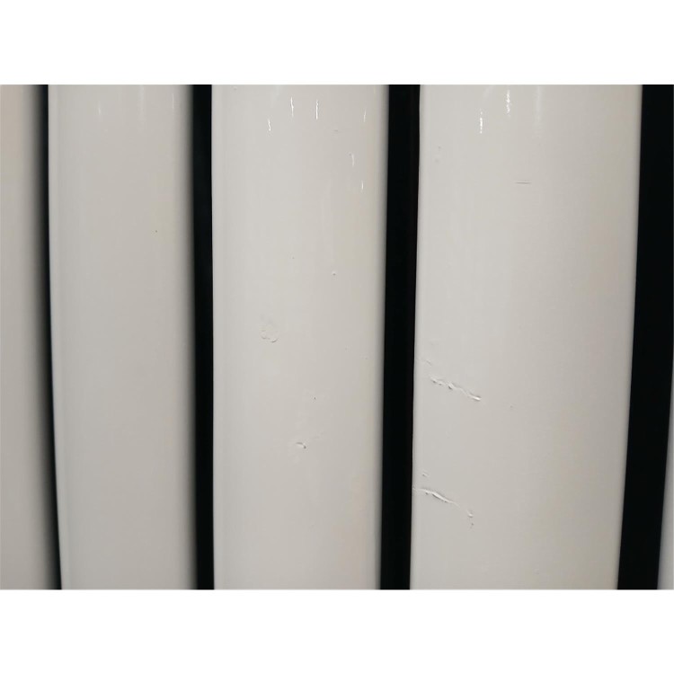 Refurbished - White Vertical Smart Electric Radiator with Wi-Fi Thermostat - 2000W - H1800xW354mm - Bathroom Safe