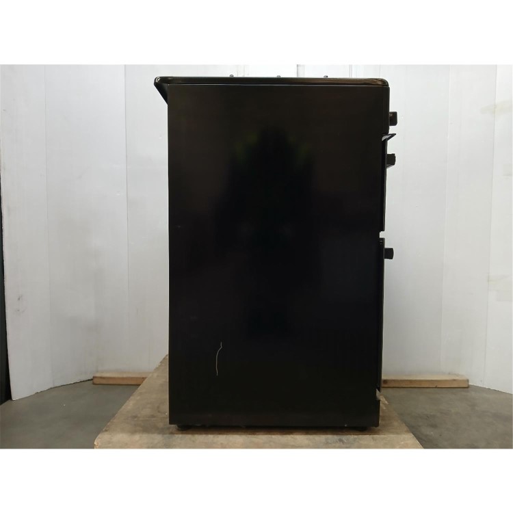GRADE A2 - electriQ 60cm Dual Fuel Cooker - Black