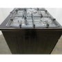 GRADE A2 - electriQ 90cm Gas Single Oven Range Cooker - Black