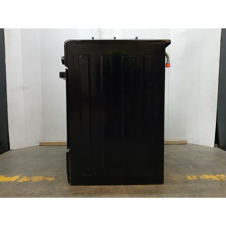 GRADE A2 - electriQ 90cm Gas Single Oven Range Cooker - Black