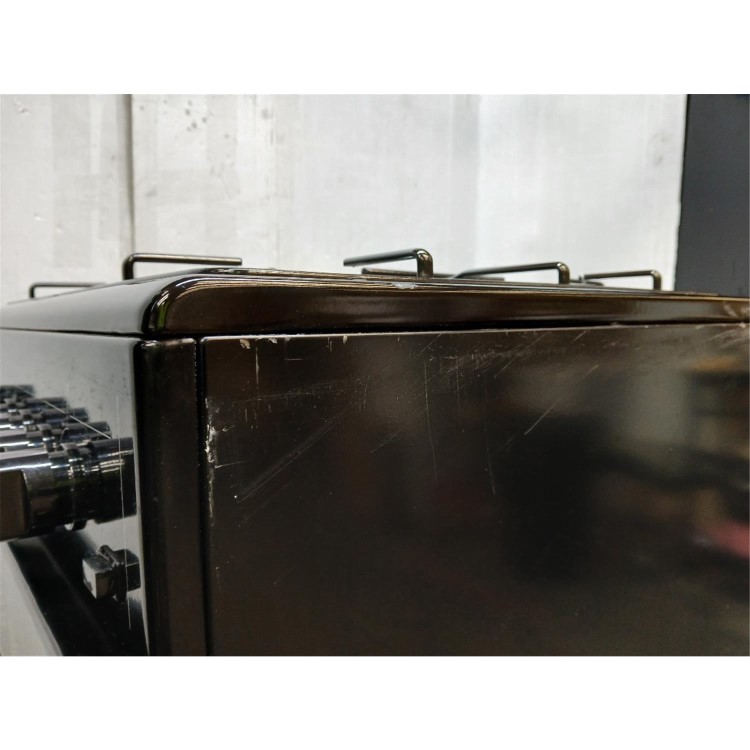 GRADE A3 - electriQ 60cm Gas Cooker - Black