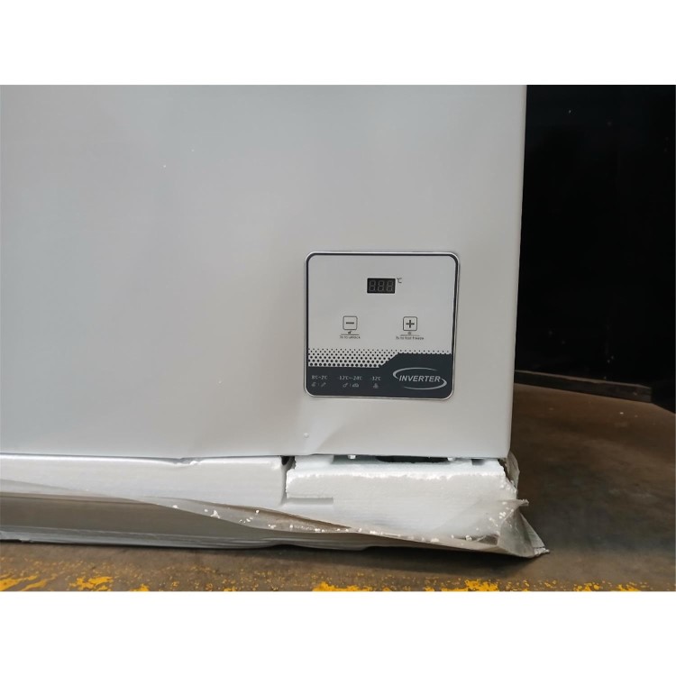 Refurbished electriQ 400 Litre Chest Freezer - White