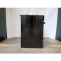 GRADE A2 - electriQ 90cm Gas Single Oven Range Cooker - Black