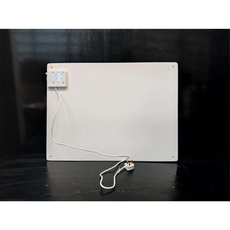 GRADE A3 - electriQ 550W Smart Infrared Eco Heater - Wall Mountable or Free Standing Paintable - 800 x 600mm