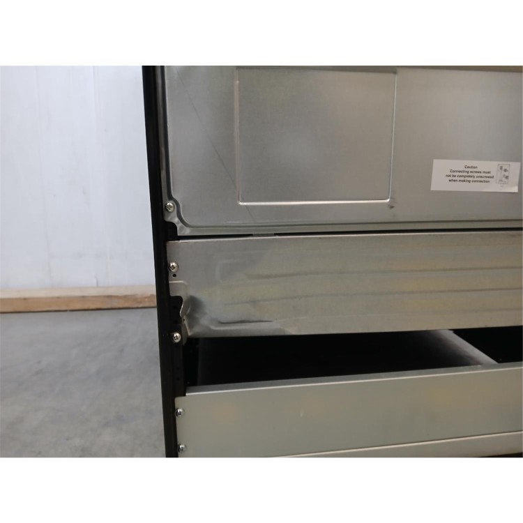Refurbished electriQ 50cm Electric Cooker with Sealed Plate Hob - Black