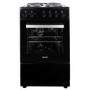 Refurbished electriQ 50cm Electric Cooker with Sealed Plate Hob - Black