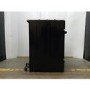 GRADE A3 - electriQ 90cm Gas Single Oven Range Cooker - Black