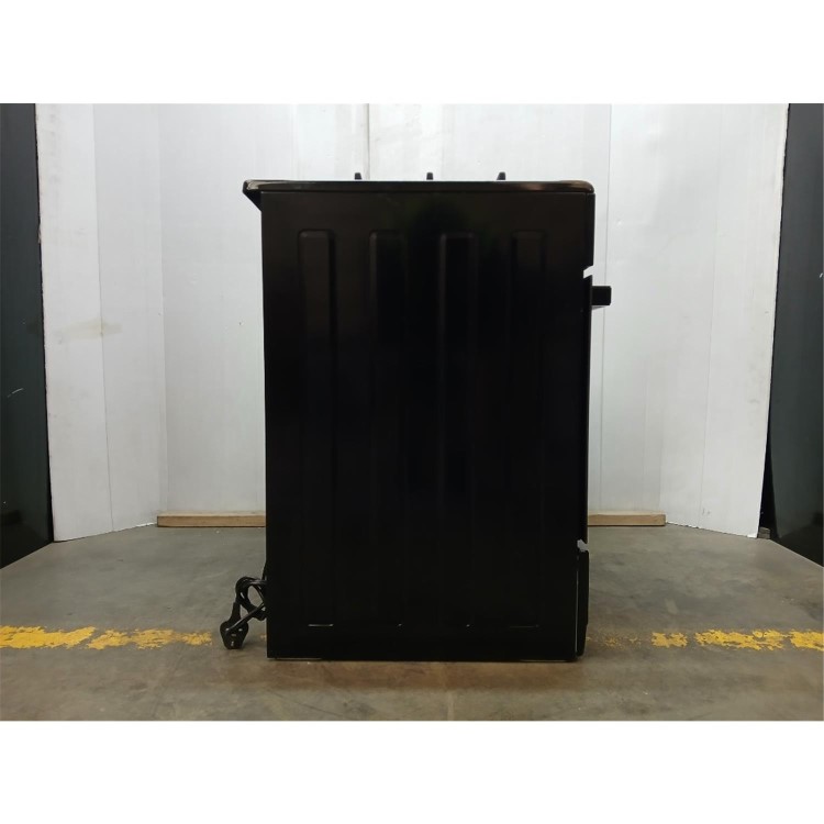 GRADE A3 - electriQ 90cm Gas Single Oven Range Cooker - Black