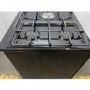 GRADE A3 - electriQ 90cm Gas Single Oven Range Cooker - Black
