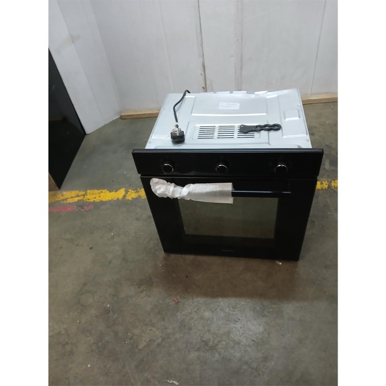 GRADE A2 - electriQ Electric Fan Assisted Oven - Black