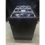 Refurbished electriQ 90cm Gas Range Cooker Black
