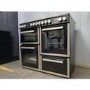 GRADE A2 - electriQ 100cm Dual Fuel Range Cooker - Stainless Steel