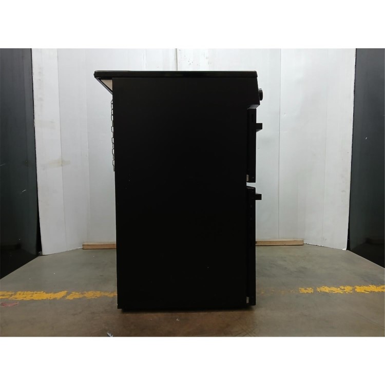 GRADE A2 - electriQ 100cm Dual Fuel Range Cooker - Black