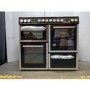 GRADE A3 - electriQ 100cm Dual Fuel Range Cooker - Stainless Steel