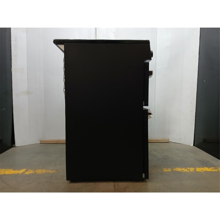 GRADE A2 - electriQ 100cm Dual Fuel Range Cooker - Black