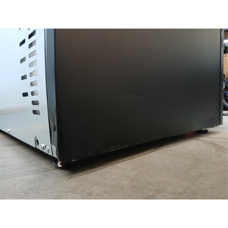 GRADE A2 - electriQ 100cm Dual Fuel Range Cooker - Black