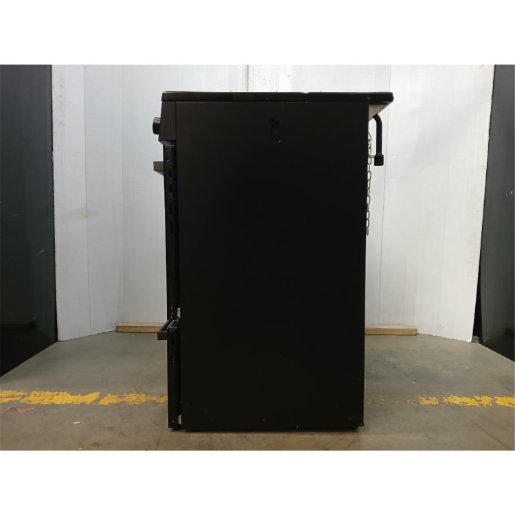 GRADE A3 - electriQ 100cm Dual Fuel Range Cooker - Black
