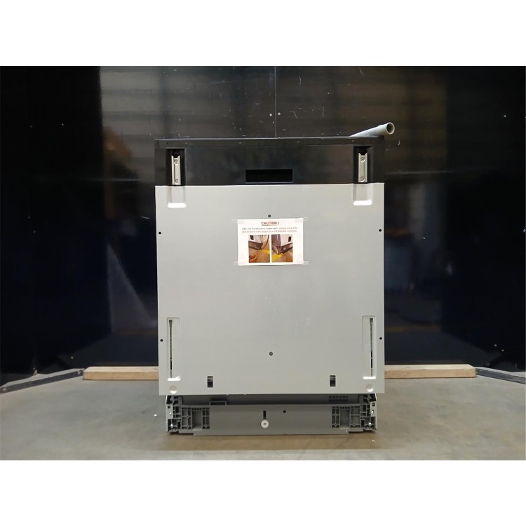 GRADE A3 - electriQ Series 2 Integrated Dishwasher - C-Rated Black control panel