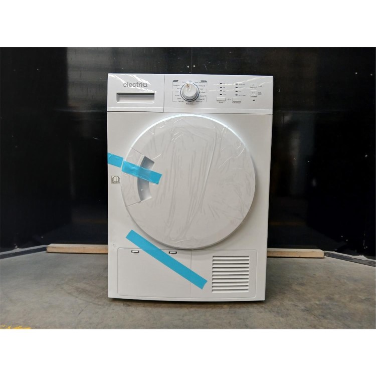 GRADE A3 - electriQ 8kg Condenser Tumble Dryer - Sensor Dry - White