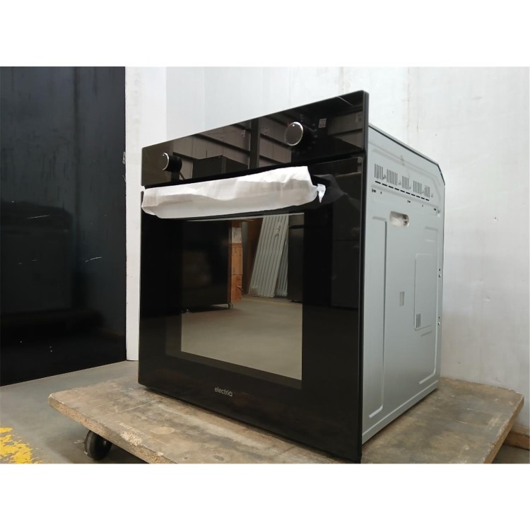 GRADE A2 - electriQ Electric Single Oven - Black