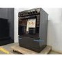 GRADE A2 - electriQ 60cm Dual Fuel Cooker - Black