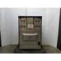 GRADE A2 - electriQ 60cm Double Oven Electric Cooker - Cream
